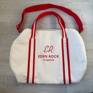 Eden Rock St Barths Beach Duffle Bag - embroidered bag